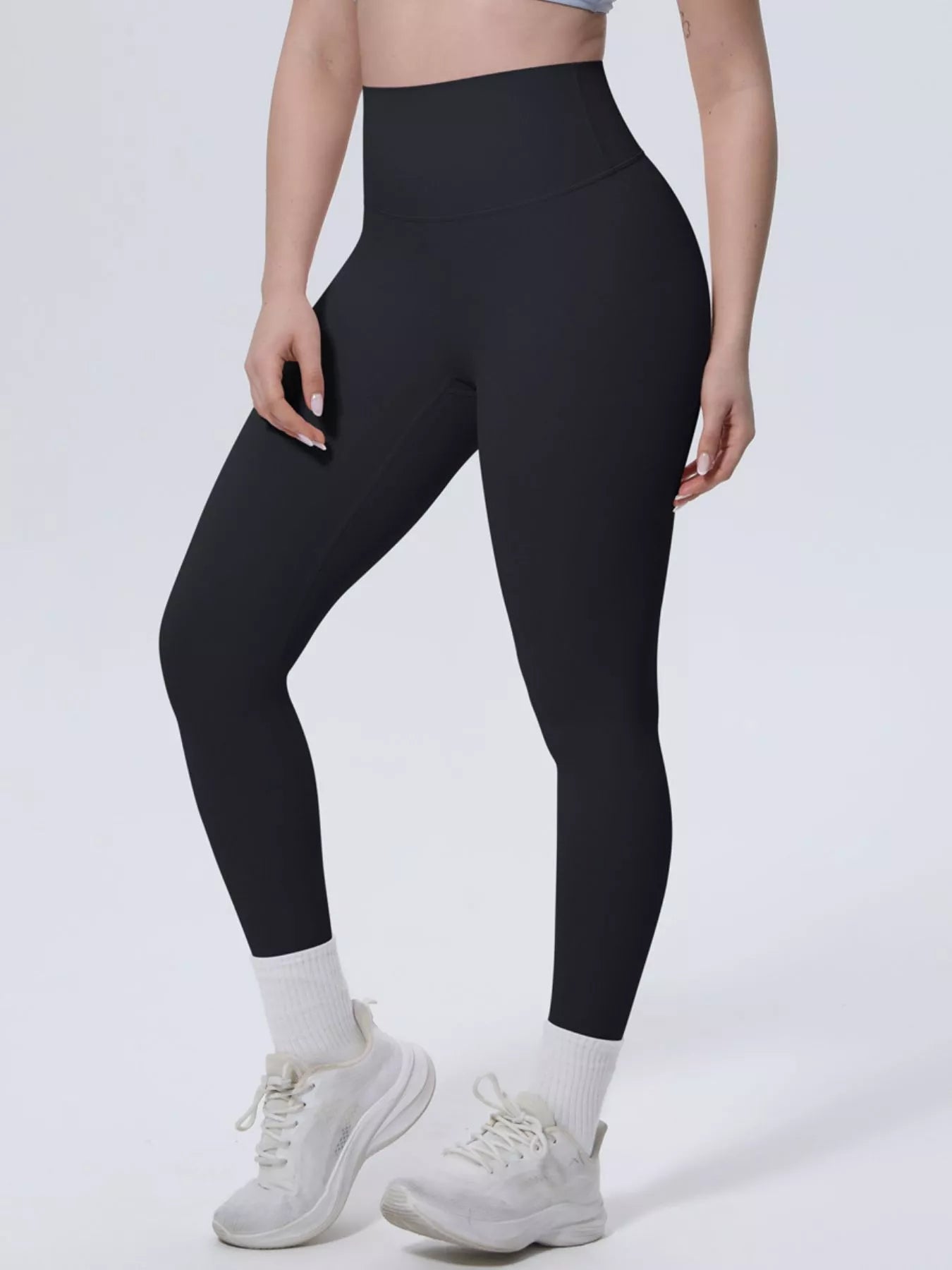 Trendsi High-Waisted Seamless Active Leggings -