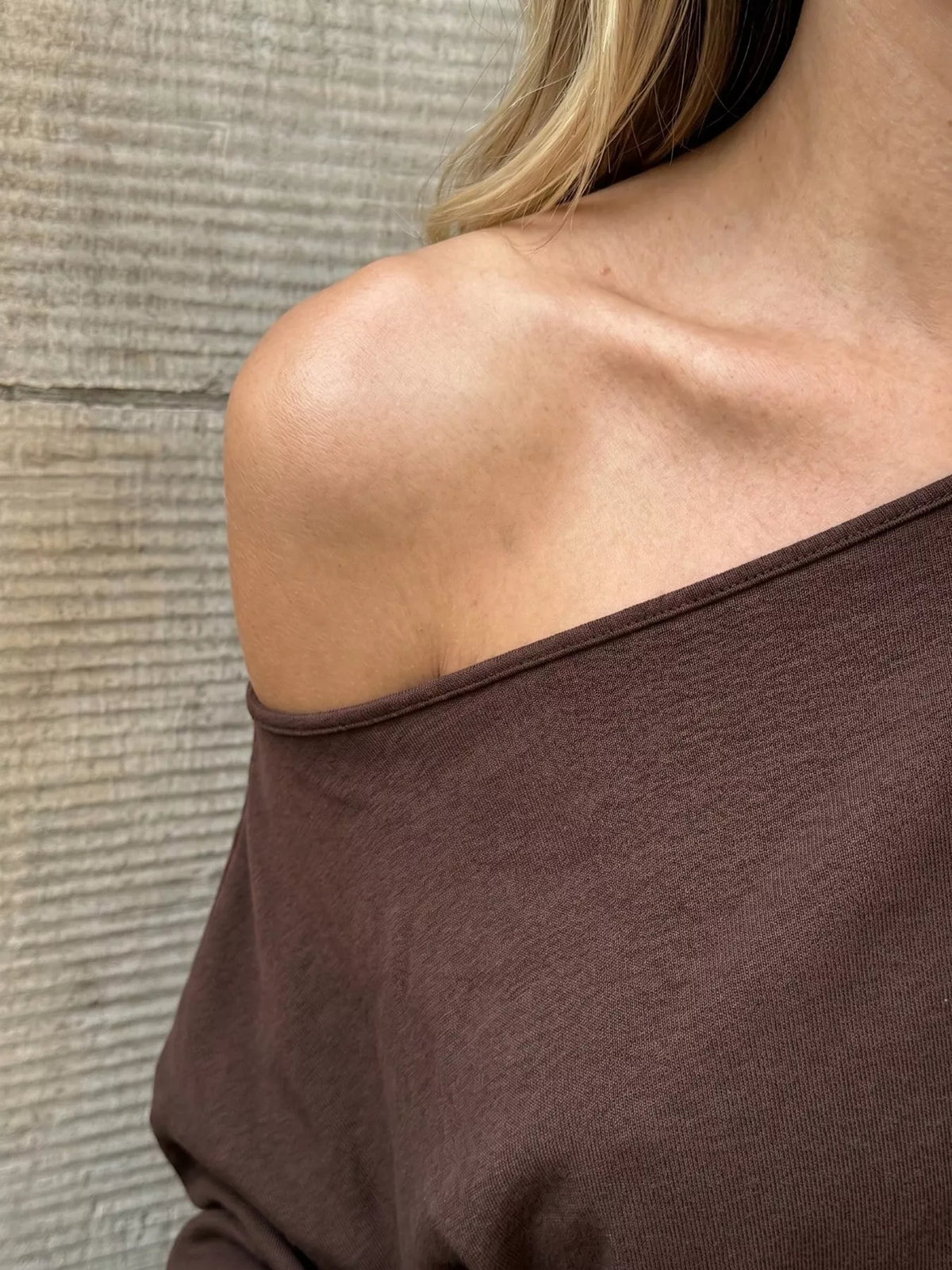 Trendsi One Shoulder Long Sleeve Mini Dress -