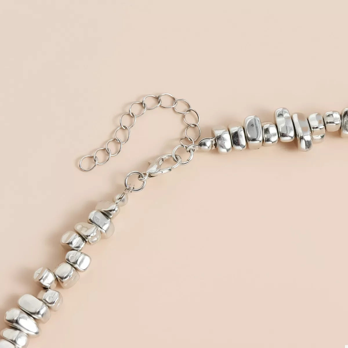 Trendsi Silver-Plated Minimalist Pendant Necklace -