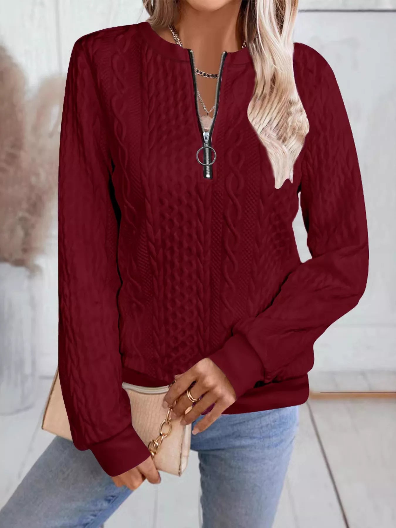 Women's sweatshirt – product view 4