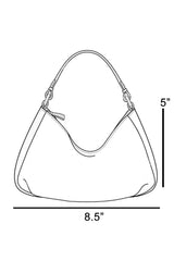 Trendsi Fame Soft Circle Hand Bag -
