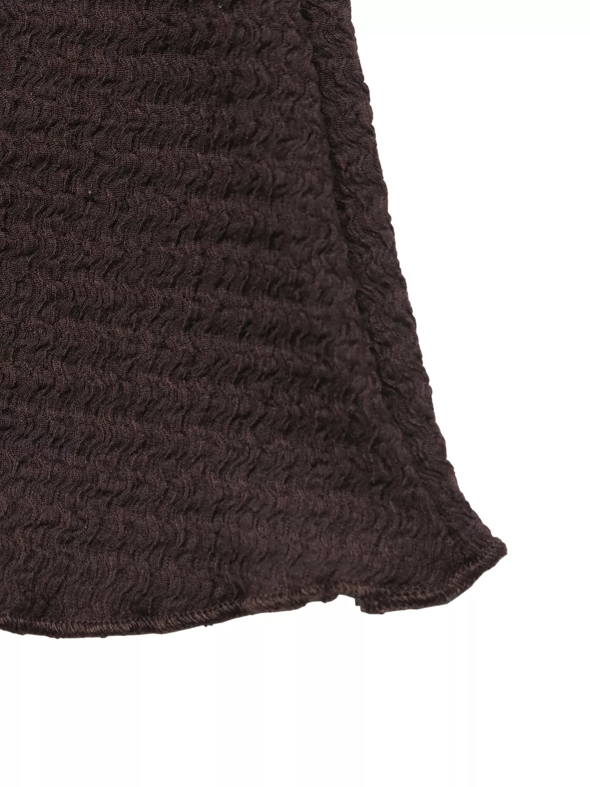 Trendsi Long-Sleeve Waffle Knit Bodycon Mini Dress -