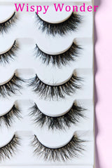 Trendsi SO PINK BEAUTY Mink Eyelashes Variety Pack 5 Pairs -