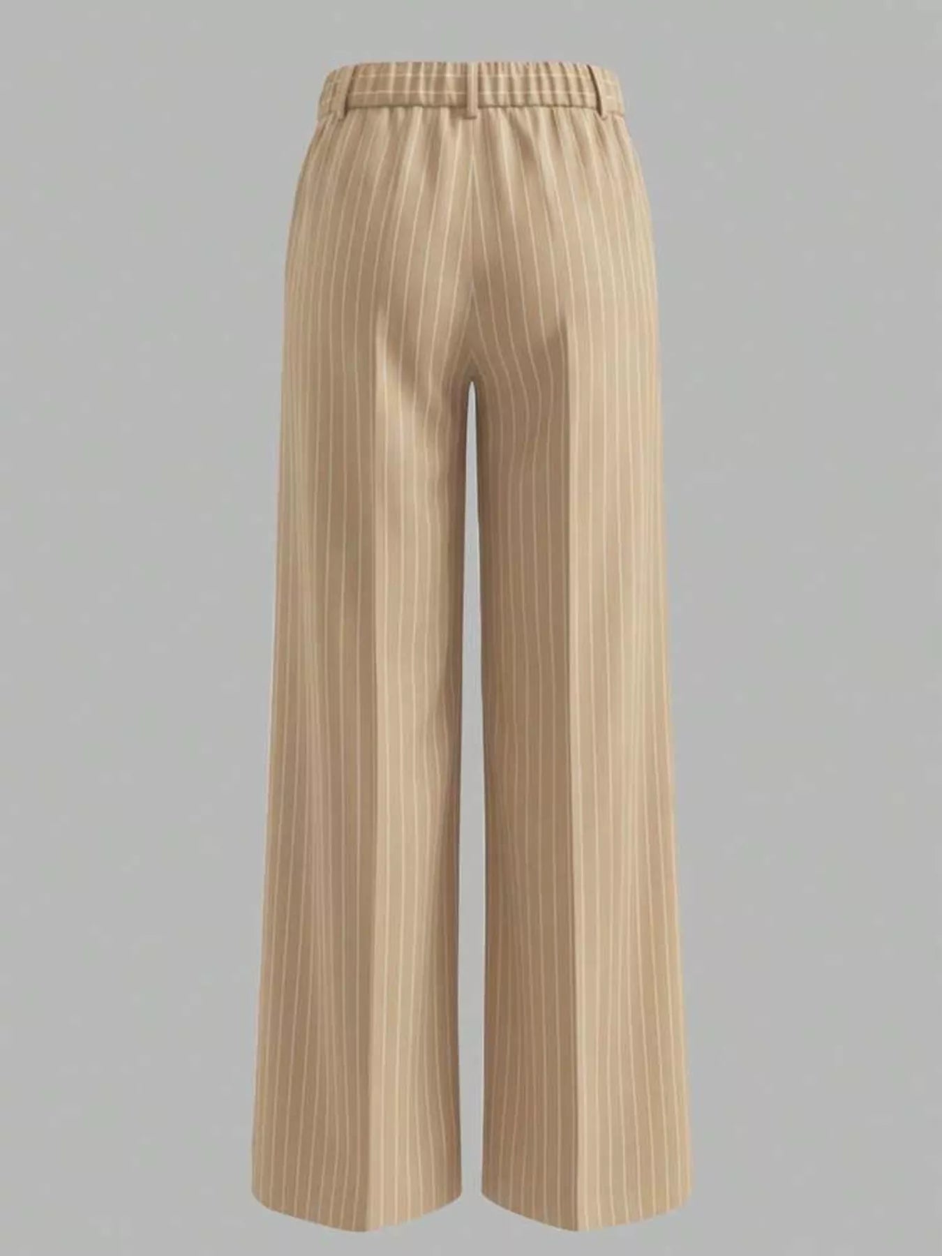 Trendsi High-Waisted Striped Wide-Leg Pants -