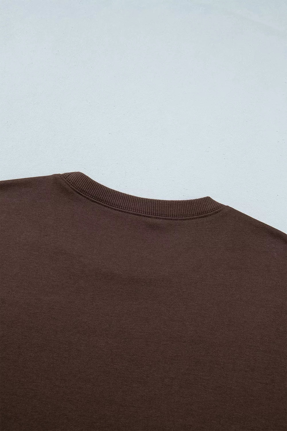 Trendsi Plaid 'PRAY' Crew Neck Sweatshirt -