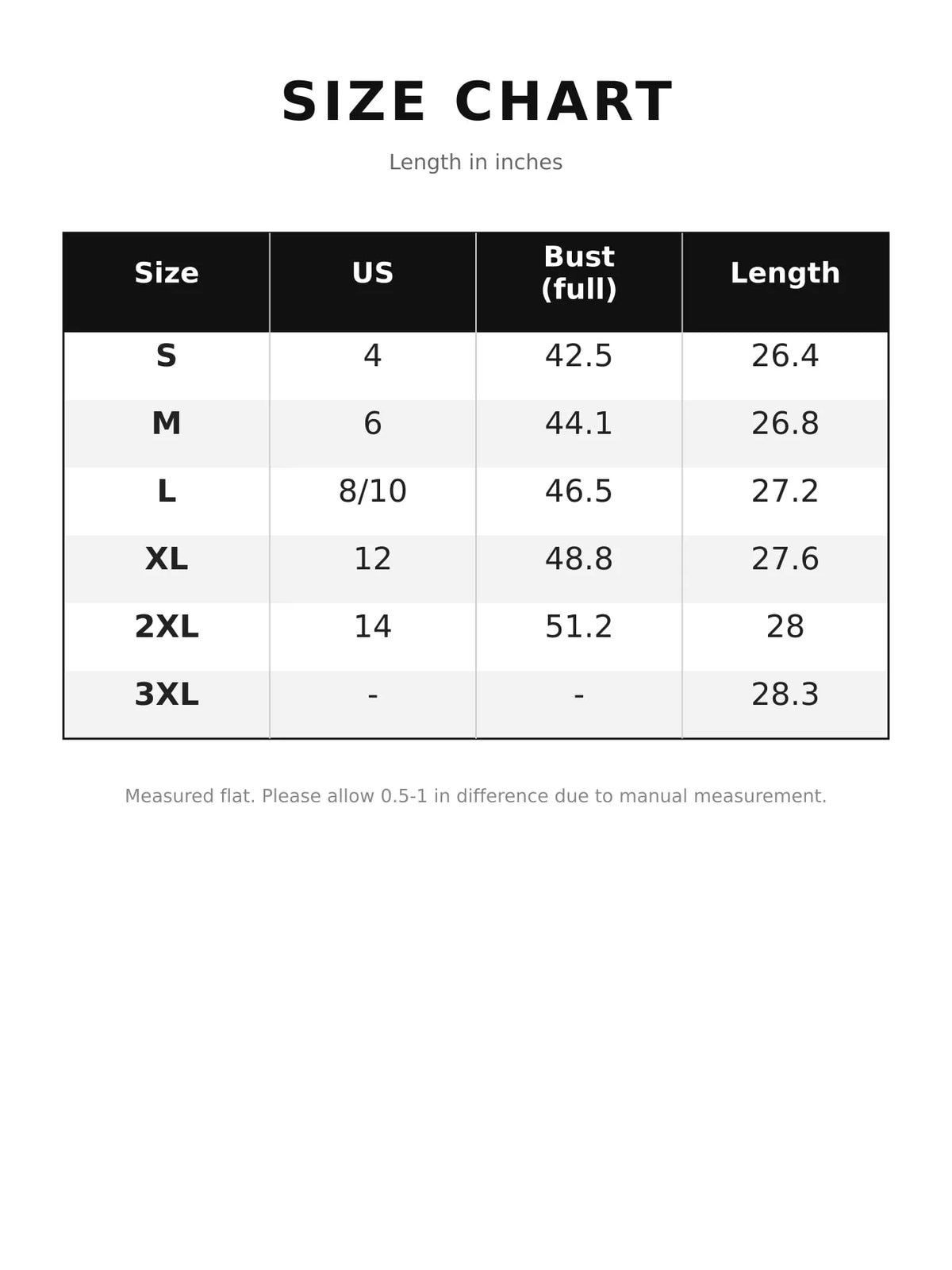 Size chart for ribbed knit v-neck top and pants lounge set