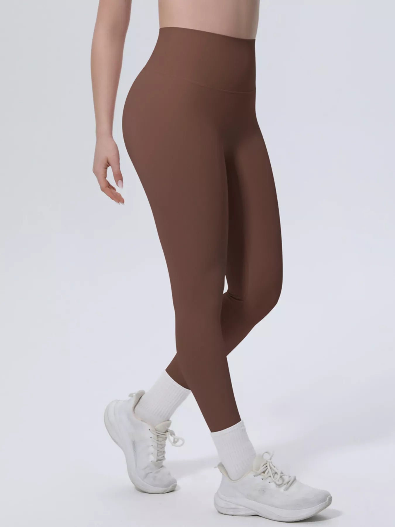 Trendsi High-Waisted Seamless Active Leggings -