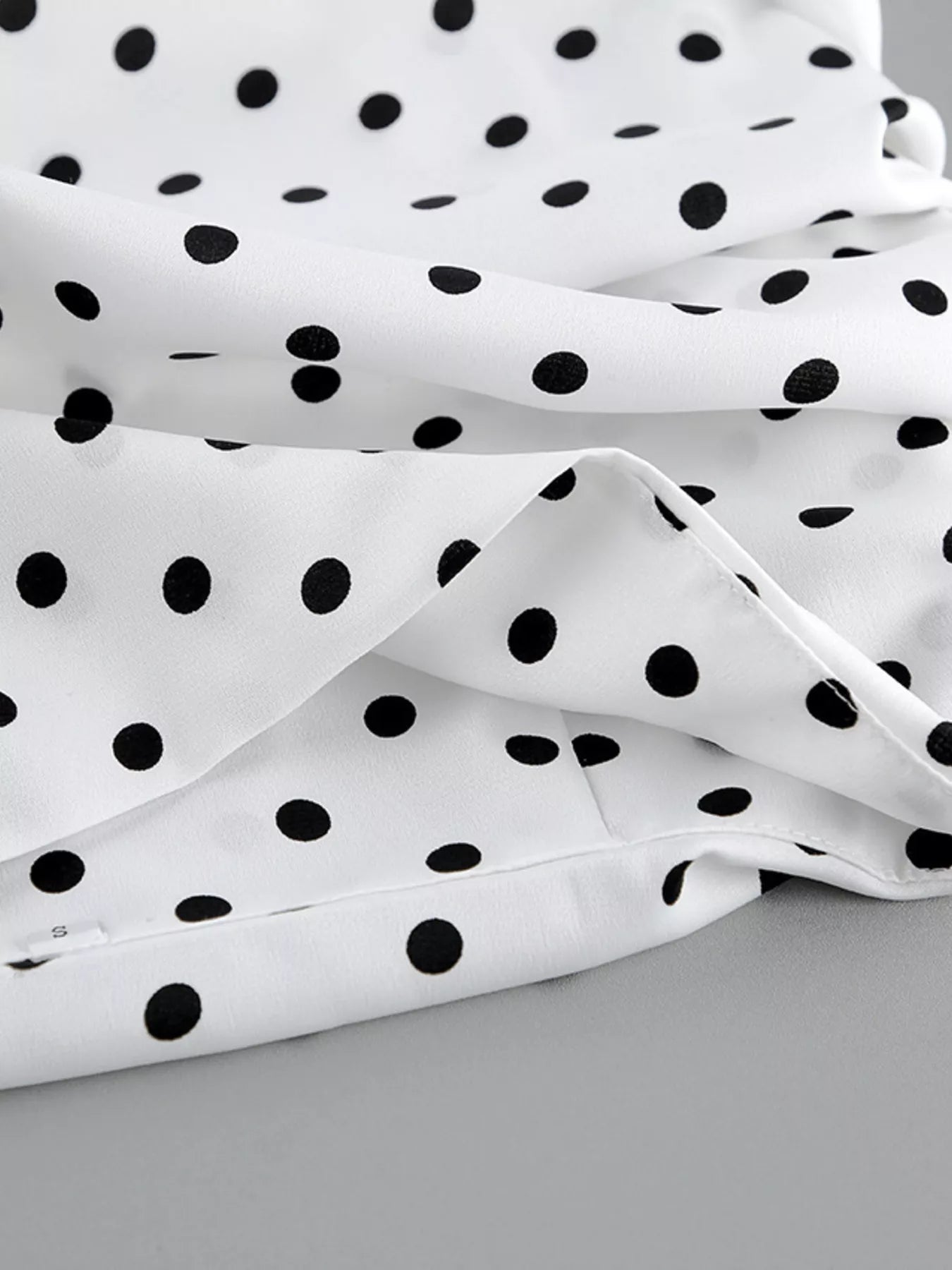 Trendsi Polka Dot Mermaid Maxi Skirt -