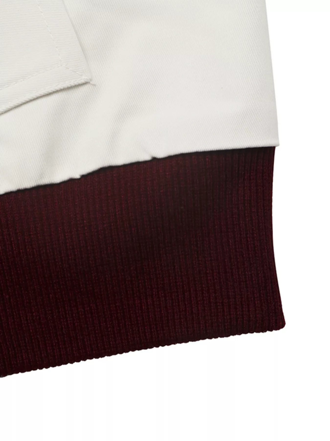 Trendsi Contrast Trim Zip Up Jacket -