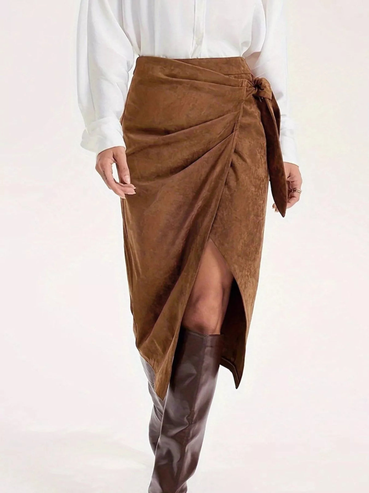 Trendsi Wrap Midi Skirt -