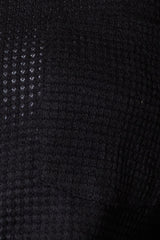 Trendsi Double Take Waffle-Knit Collared Neck Dropped Shoulder Shirt -