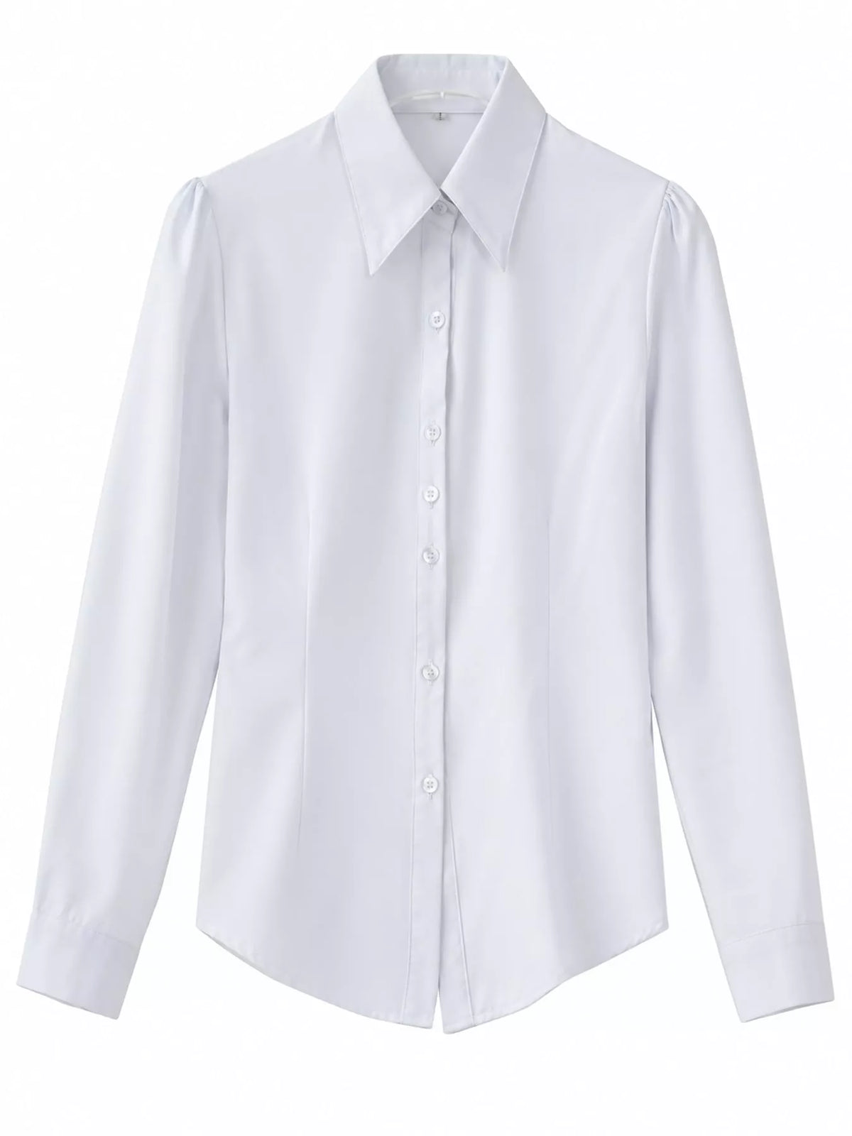 White button-down shirt