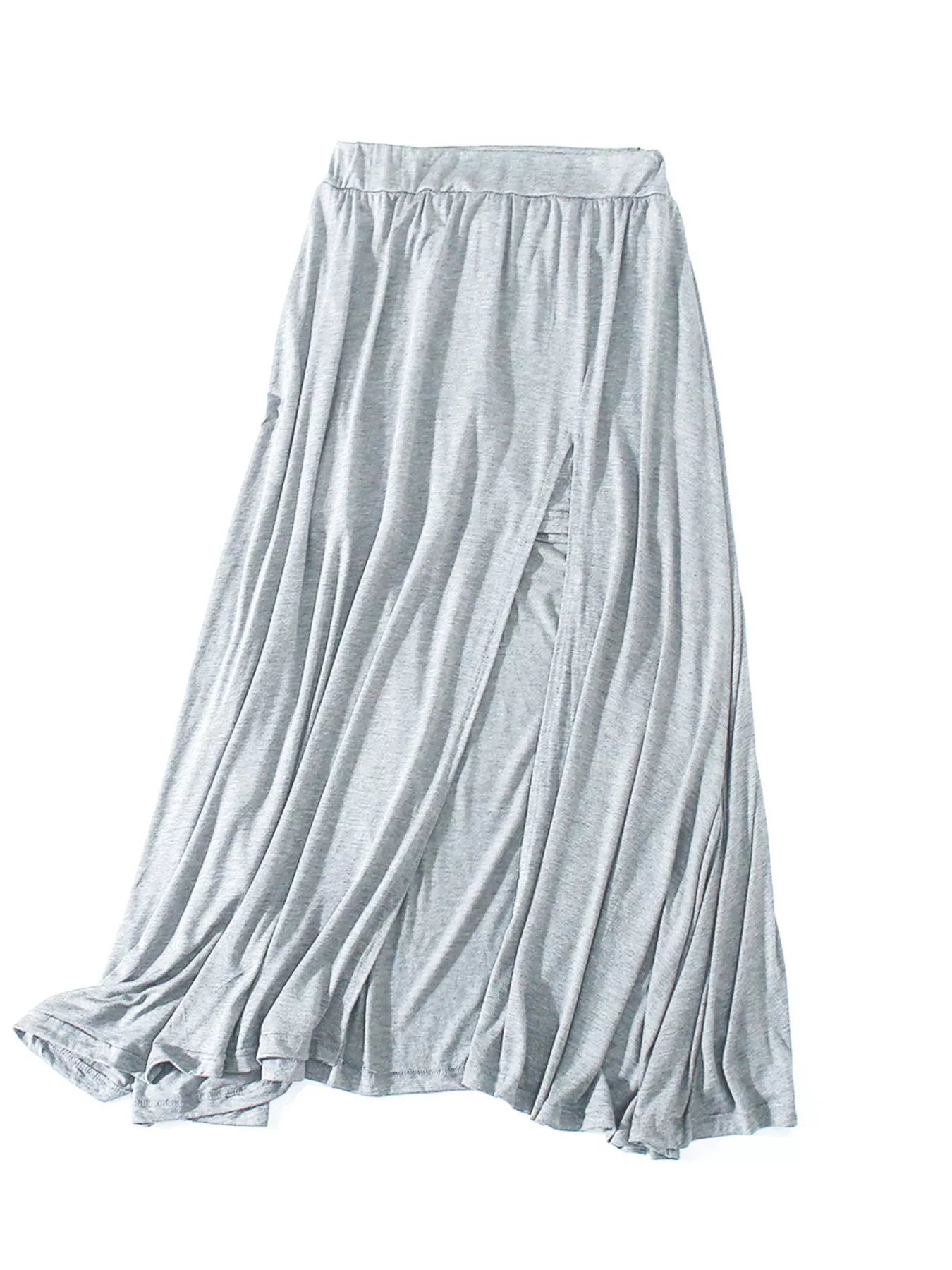 Trendsi A-Line Slit Maxi Skirt -