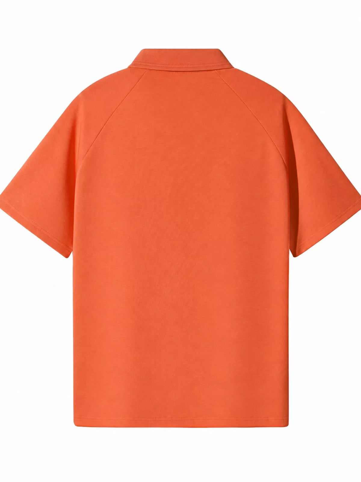 Hermès Orange short sleeve polo t-shirt, back view