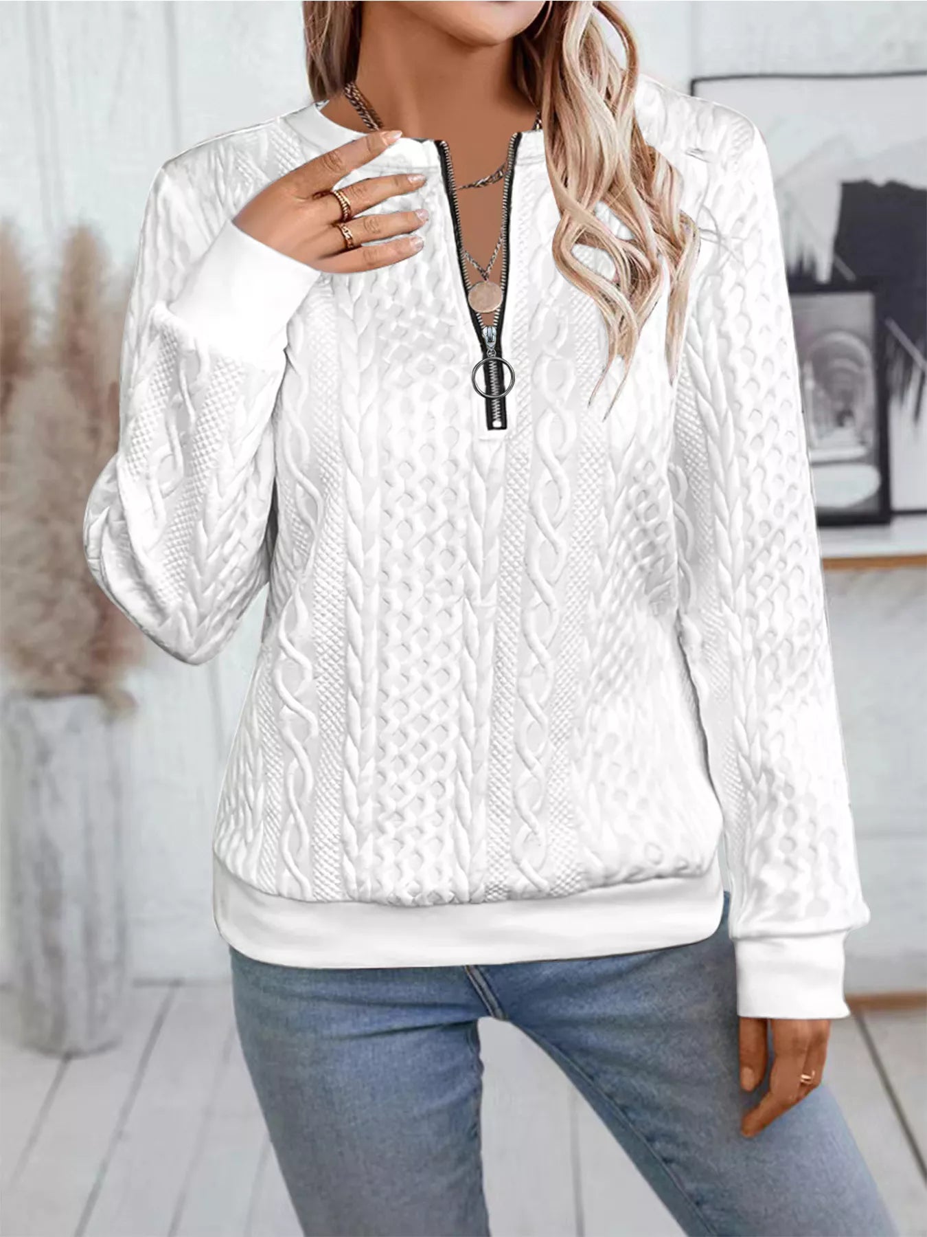 Women's sweatshirt – product view 1