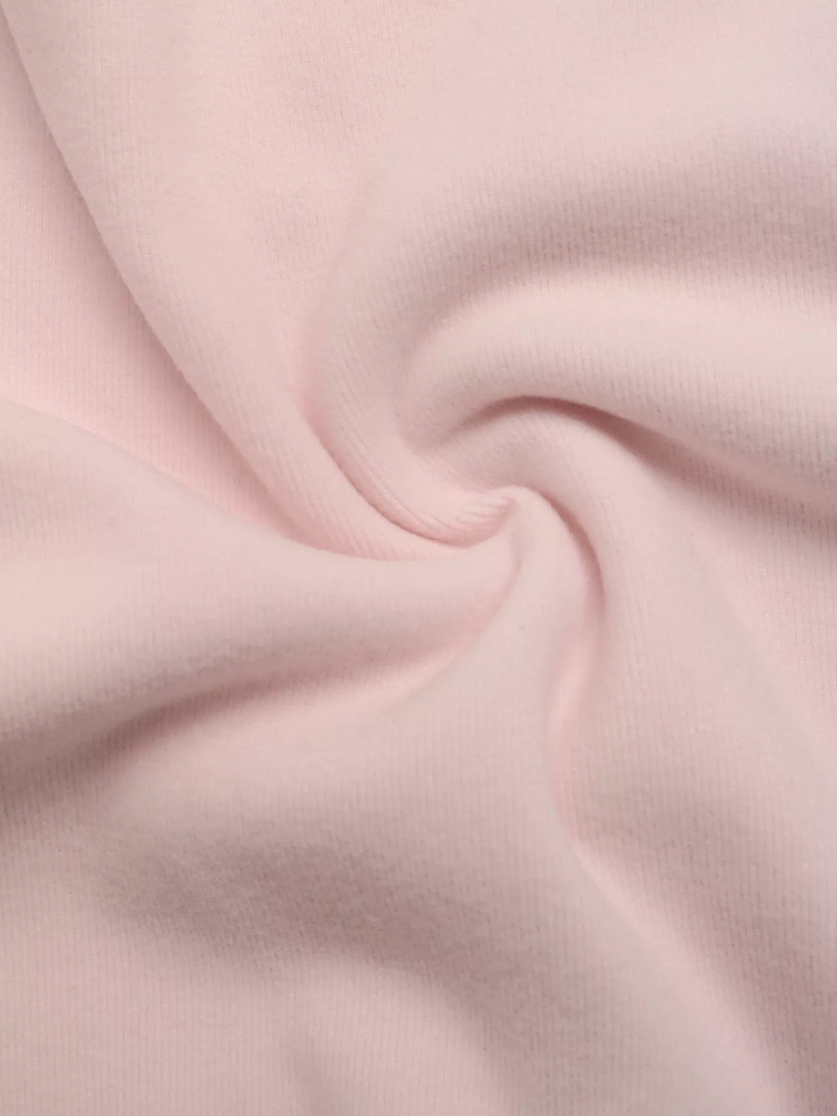 Zip-Up Drawstring Hem Sweatshirt — construction details