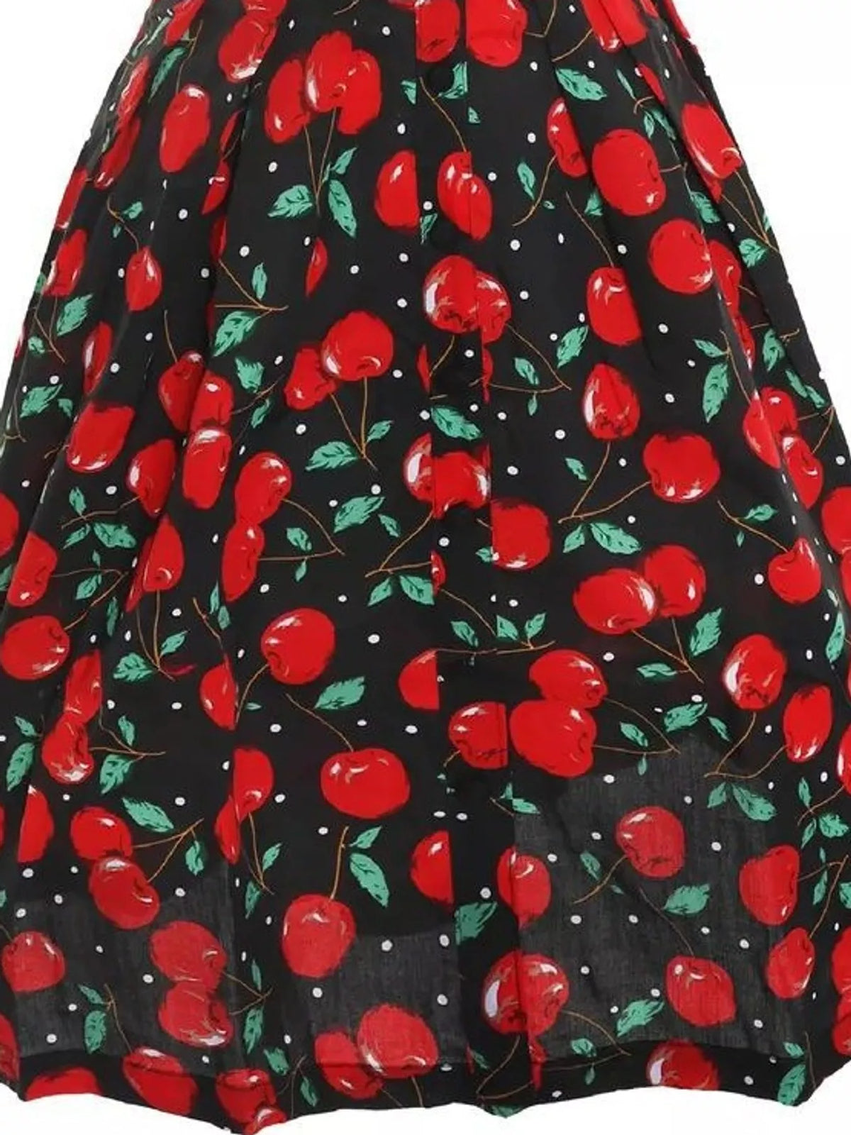Halter neck sleeveless knee dress, construction and design details