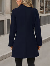 Trendsi Button Up Long Sleeve Coat -