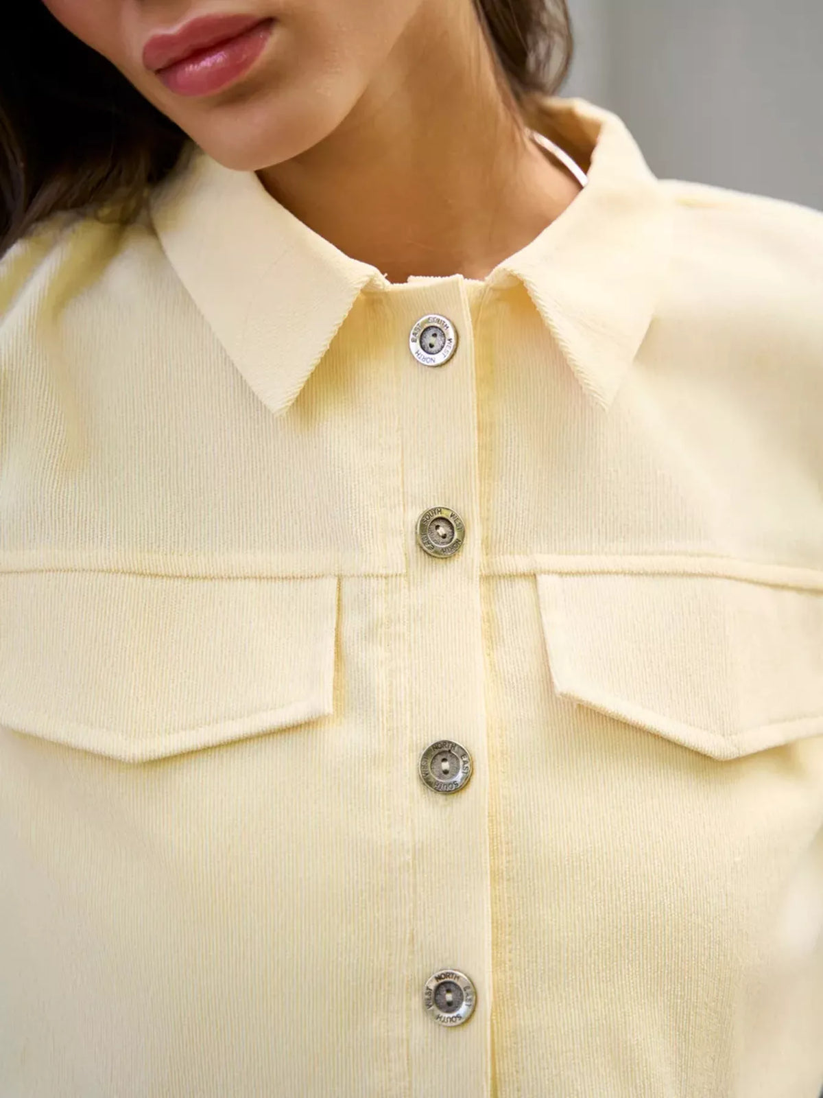 Trendsi Button Up Cropped Jacket and Mini Skirt Set -