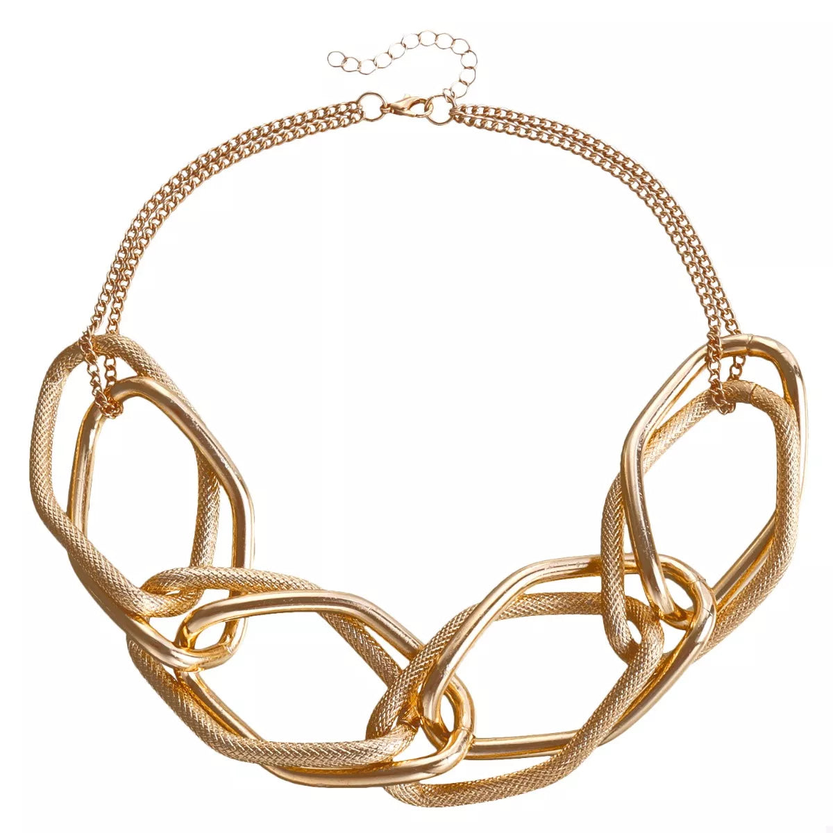 Trendsi 18K Gold-Plated Chain Necklace -