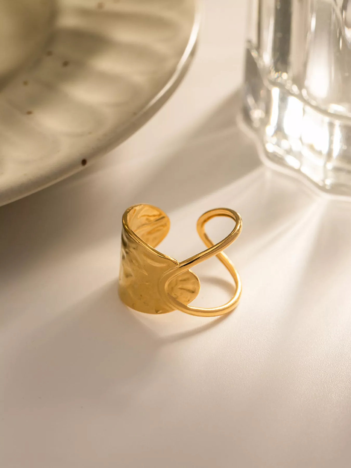 Irregular Open Ring, product view