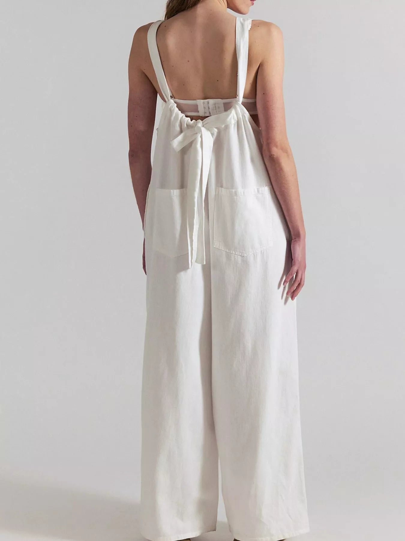 Trendsi Sleeveless Wide-Leg Jumpsuit -
