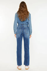 Trendsi Kancan Ultra High Rise 90's Boyfriend Jeans - Pants