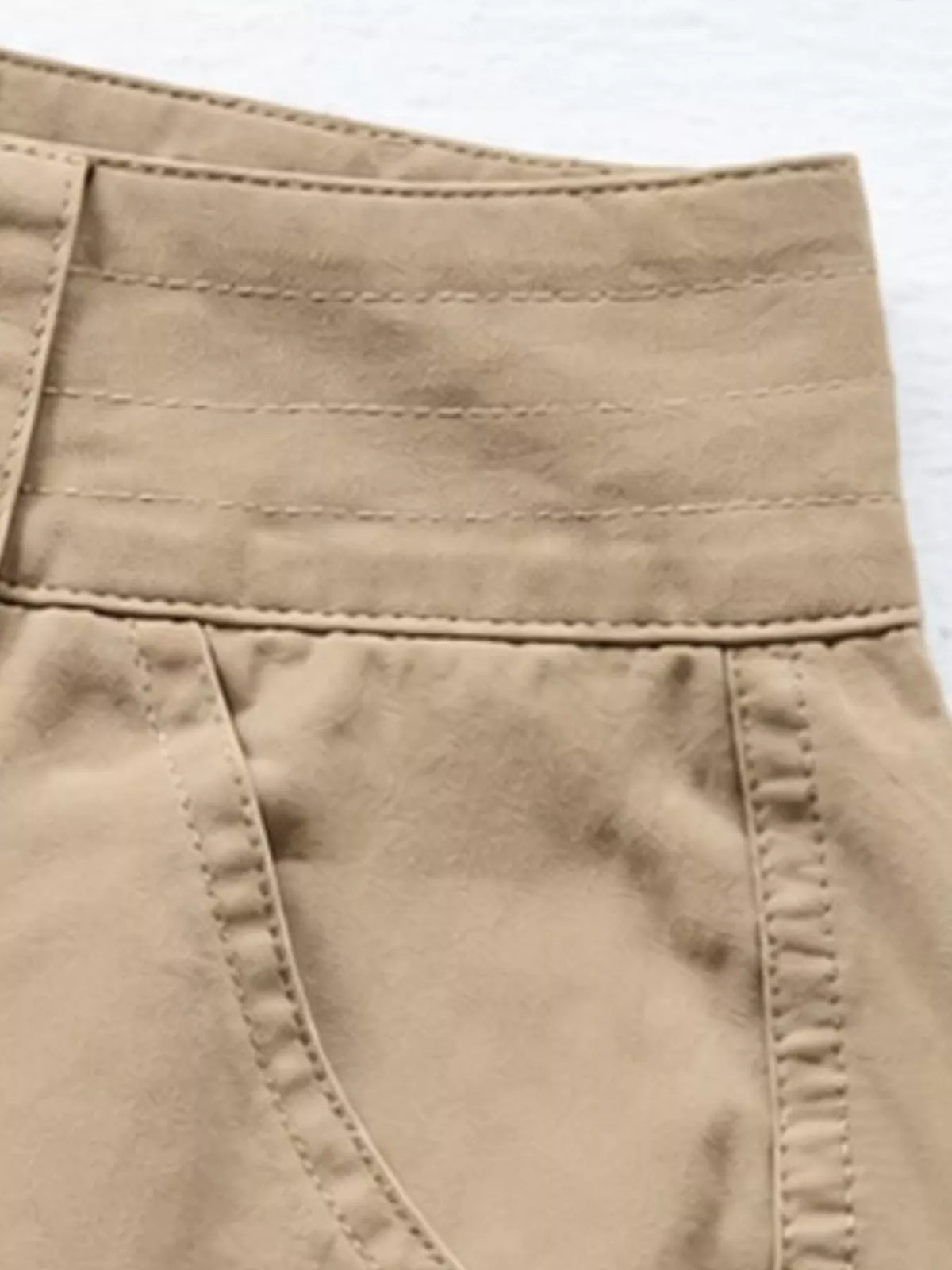 cargo pants, construction and design details
