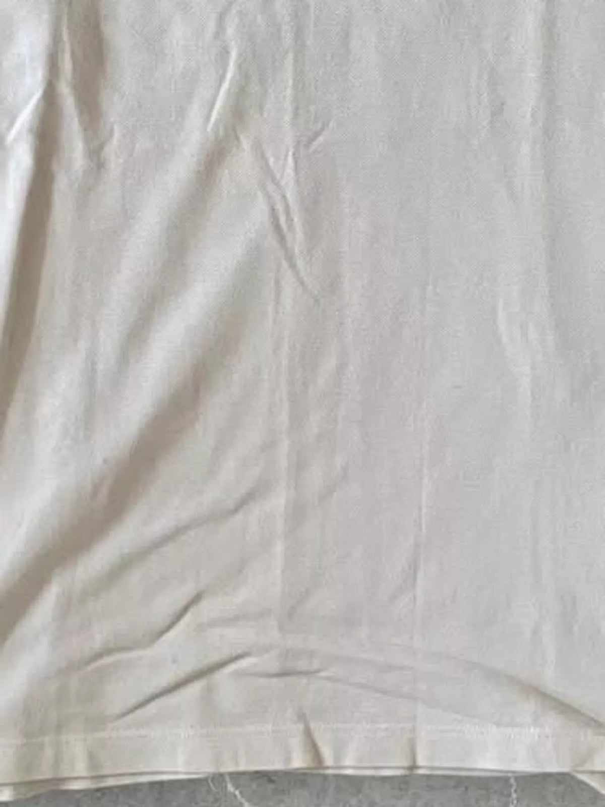 White star-embellished polo t-shirt
