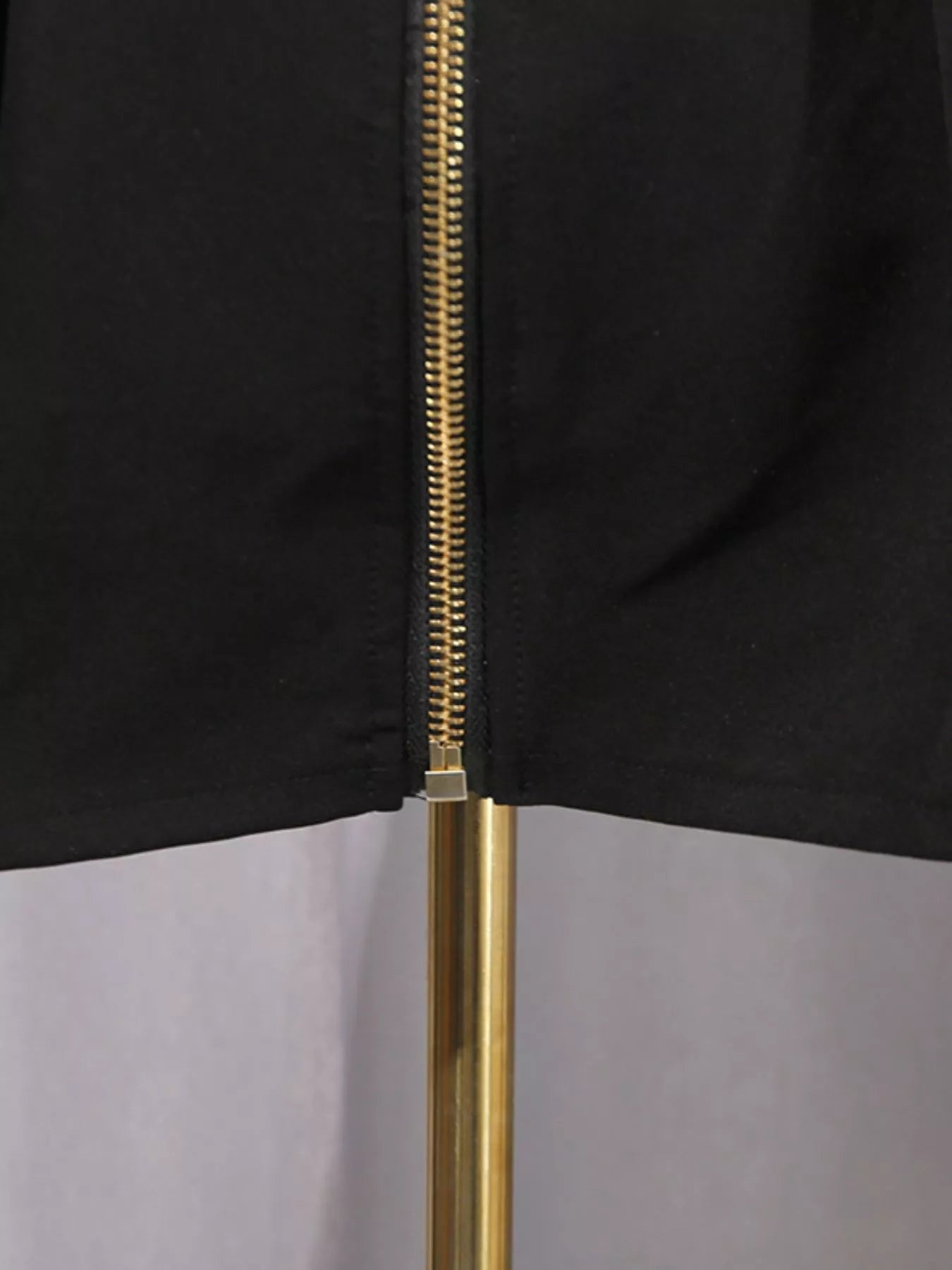 Trendsi Zip Up Sleeveless Mini Dress -