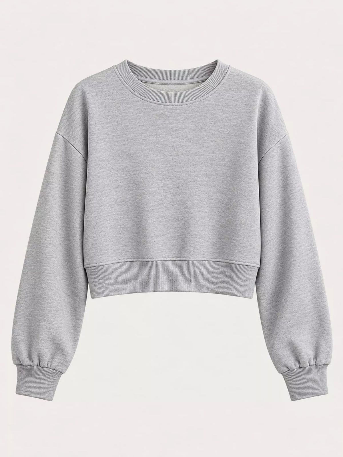 Long-sleeve sweatshirt, product view