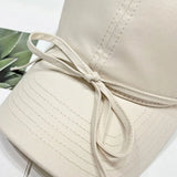Trendsi Bow Solid Color Baseball Cap -