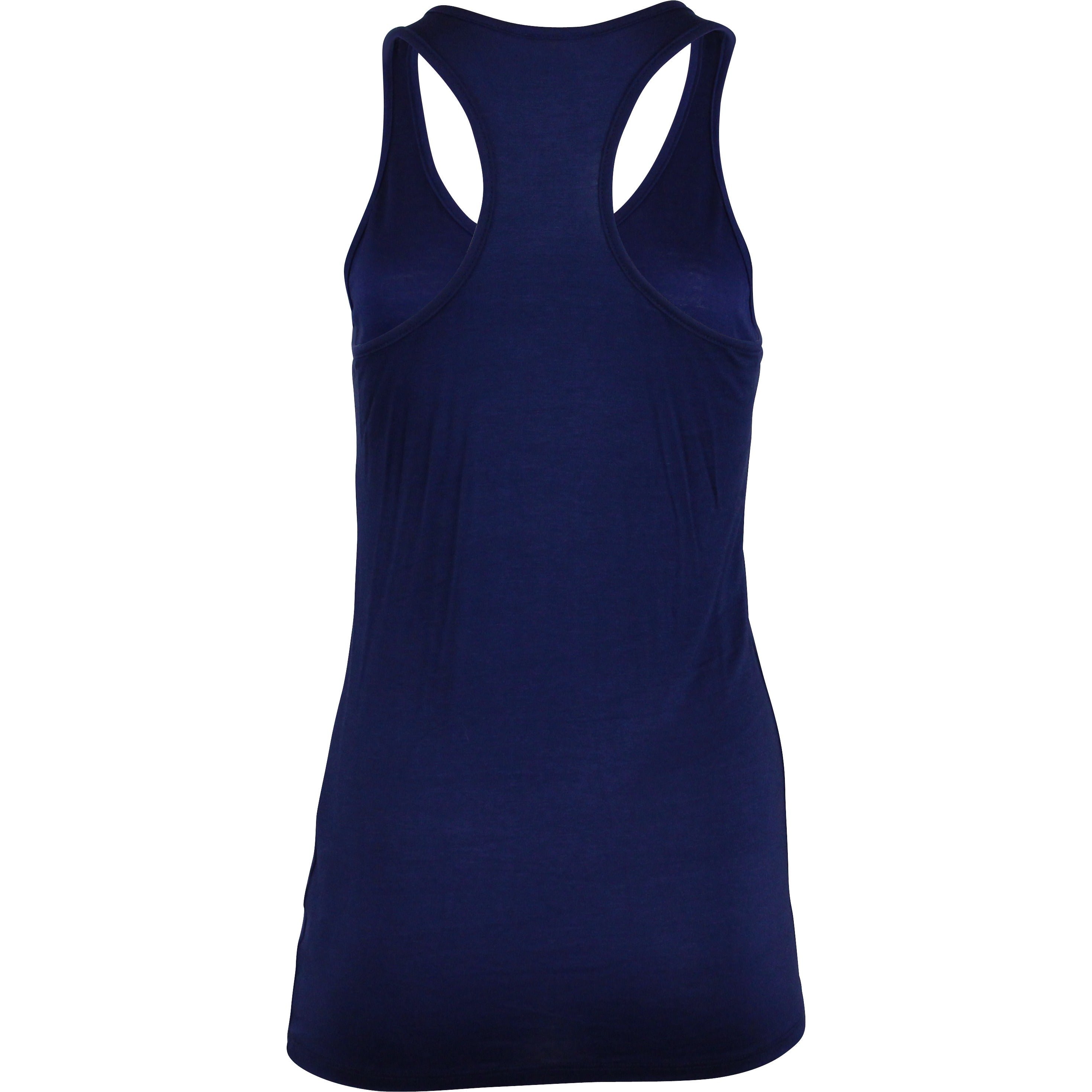 Niobe Clothing Hello Racerback Tank Top in Navy - Tank Tops g_tanktops