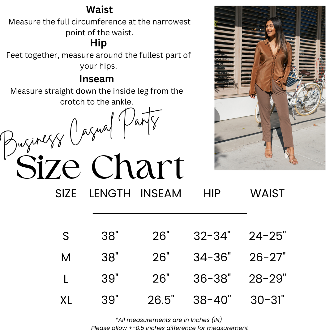 Zenana Pleated High Rise Elastic Waist Ankle Pants w/ Pockets - Trousers sb_bottoms