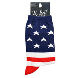 K. Bell American Flag Crew Socks - Socks