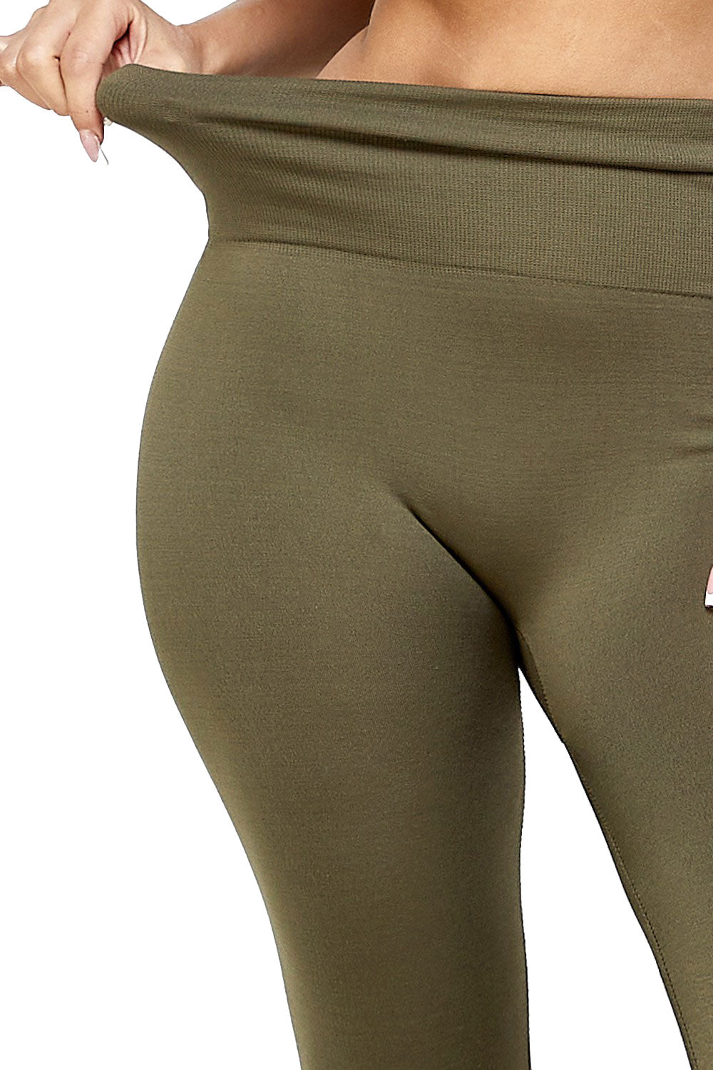 Freezia High Waist Seamless Fleece Lined Leggings - Leggings sb_bottoms