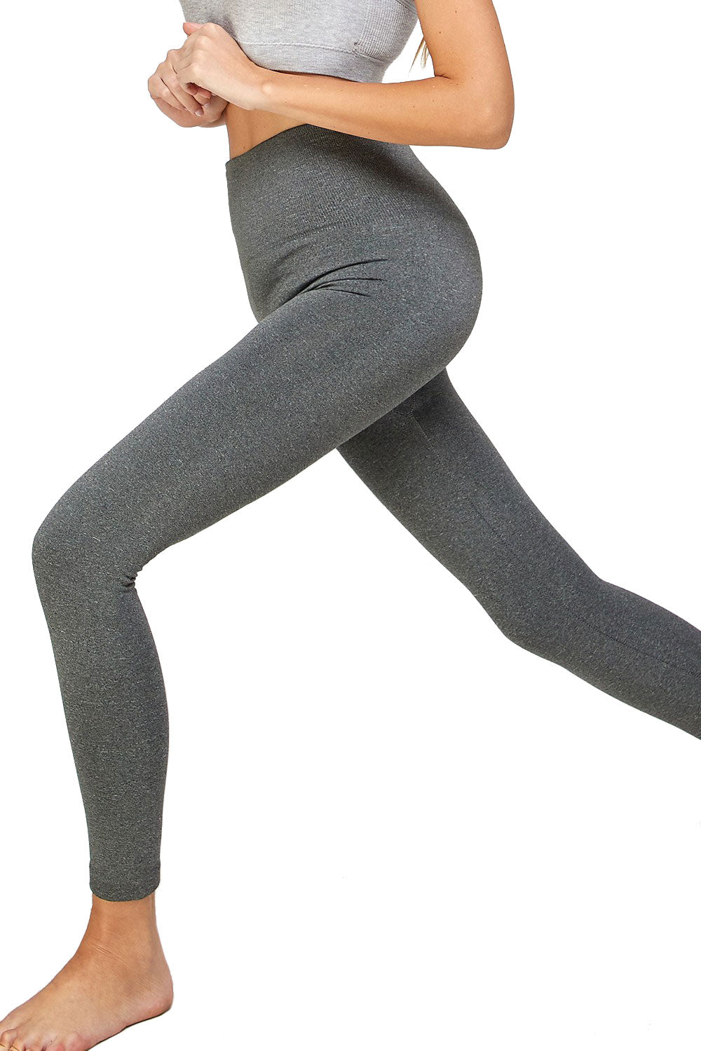 Freezia High Waist Seamless Fleece Lined Leggings - Leggings sb_bottoms