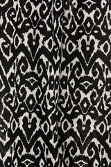 Niobe Clothing High Waist Foldover Boho Palazzo Pants (Tribal Aztec) - pants