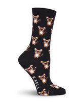 K. Bell Ninja Raccoon Crew Socks - Socks
