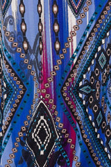 Niobe Clothing High Waist Foldover Boho Palazzo Pants (Royal) - pants
