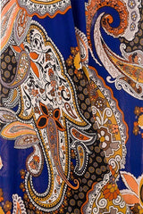 Niobe Clothing High Waist Foldover Boho Palazzo Pants (Dragonfly) - pants
