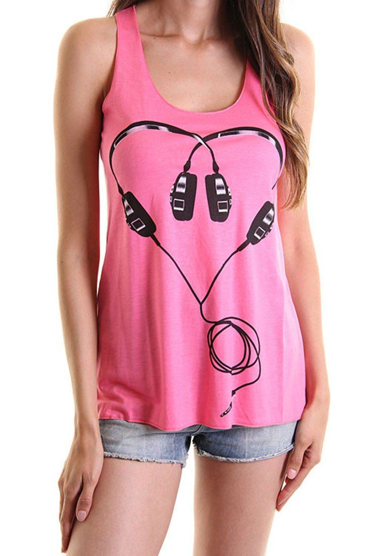 Niobe Clothing For the Love of Music Tank (Multiple Colors Available) - g_tanktops