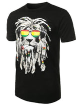 Niobe Clothing Rastafarian Smoking Lion Shirt - Shirts