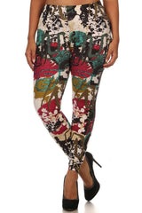 Niobe Clothing Picasso Design Leggings - leggings