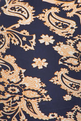 Niobe Clothing Luxurious Paisley Design Plus Size Leggings - leggings