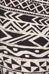 Niobe Clothing Tribal Aztec Design Plus Size Leggings - leggings