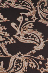 Niobe Clothing Baroque Me Design Plus Size Capri Leggings - leggings