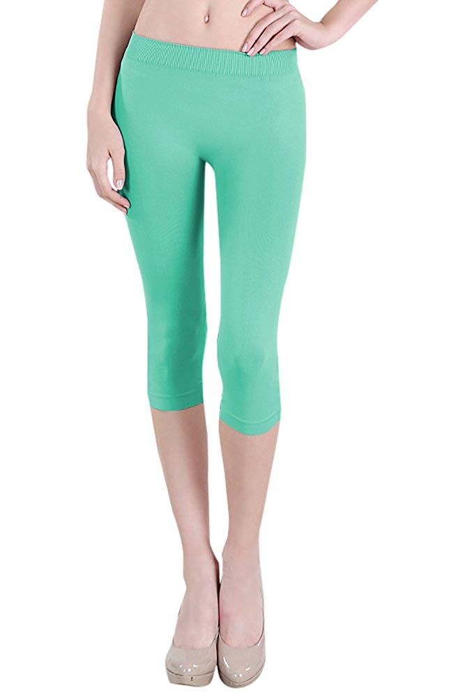 Nikibiki Seamless Nylon Capri Leggings - Leggings sb_bottoms