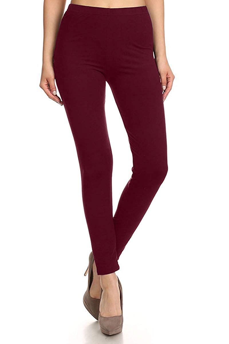 Leggings Depot Solid High Waist Soft Lined Leggings - Leggings sb_bottoms