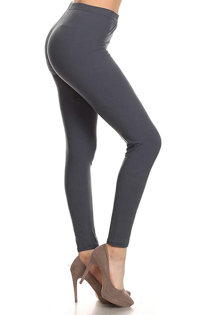 Leggings Depot Solid High Waist Soft Lined Leggings - Leggings sb_bottoms